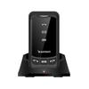 Sunstech CELT25 4G Dual SIM Mobile Phone 2.8" SOS Charging Base Black