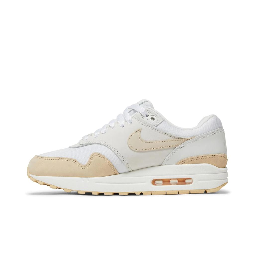 Nike Womens Air Max 1 Premium 'Sanddrift' (women's sizes) Summit White / Sanddrift / Phantom Casual Shoes FB5060 100