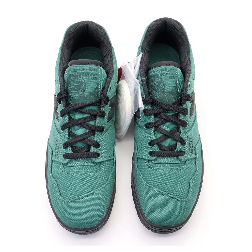 BB550TH Thisisneverthat New Balance 550 Green Black (Men's)