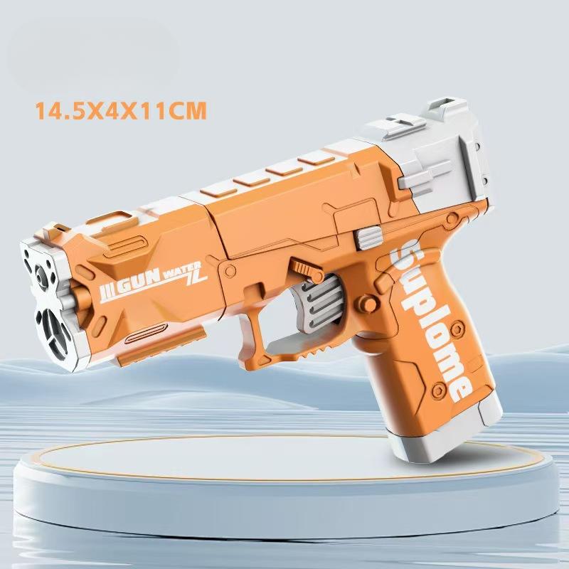 Glock Water Gun Children's Toy, Water Spray, Water Play, Large-capacity Press, Continuous Water Gun Children's Toy Gift