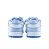Nike Dunk Dreamy Ocean's Heart Slip Resistant Abrasion Resistant Low top Skateboard Shoes Unisex White Blue Silver DD1873-402(Team626-)