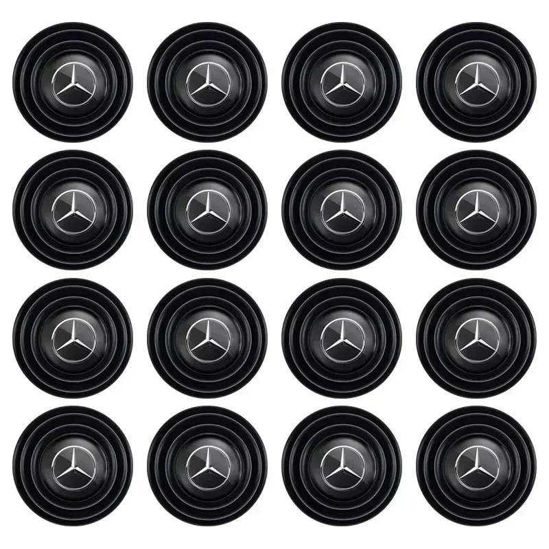 LXT3   Car Door Shock Absorber Gasket Anti-collision Sticker Pad For Mercedes Benz W204 W205 W203 W211 W212 W213 W210 W124 W169 W176