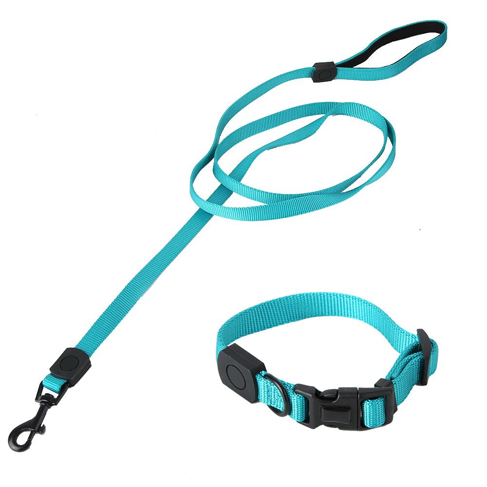 Adjustable Nylon Soft Pet Dog Walking Chest Back Traction Collar Leash Strap Belt Rope(S)