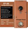 Compact Electric Guitar Effects Pedal: Overdrive, Distortion, Tremolo, Delay, Chorus, Reverb