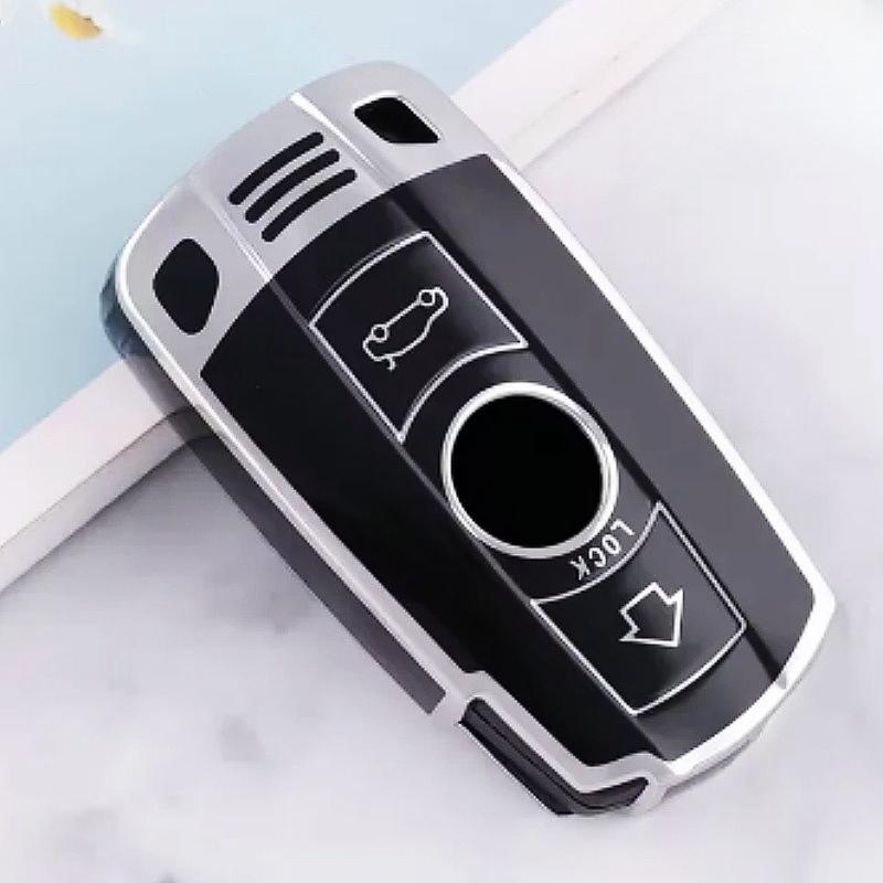 Kryt pouzdra na klíče TPU Smart Key Case Fob pro BMW E60 E61 E70 E81 E87 E90 E91 E92 X1 X5 X3 1 3 5 6 Series Z4 Protector Shell Příslušenství