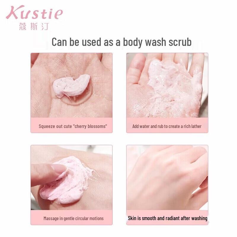 Kustie Rose Dual-Effect Body Scrub