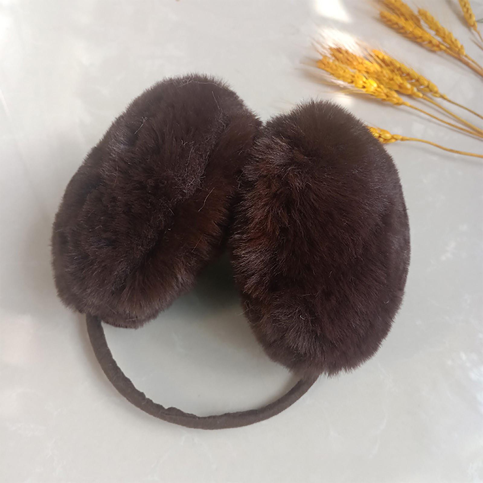 

Женские зимние наушники, теплые наушники для девочек, зимние мягкие и теплые наушники One Size