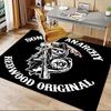 Sons of Anarchy MC Redwood Original T-ShirtOffice Mat Perfect for Home Decor Office Desk Chair Rugs Chair Carpet for Office Polyester Chair