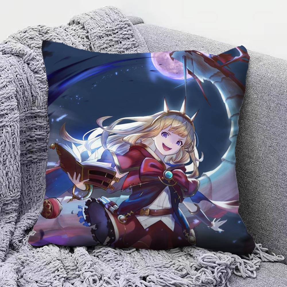 Granblue Fantasy Žaidimo Anime Pagalvės Užvalkalai Namų Sofos Pagalvės Užvalkalai ir Dekoratyviniai Individualūs