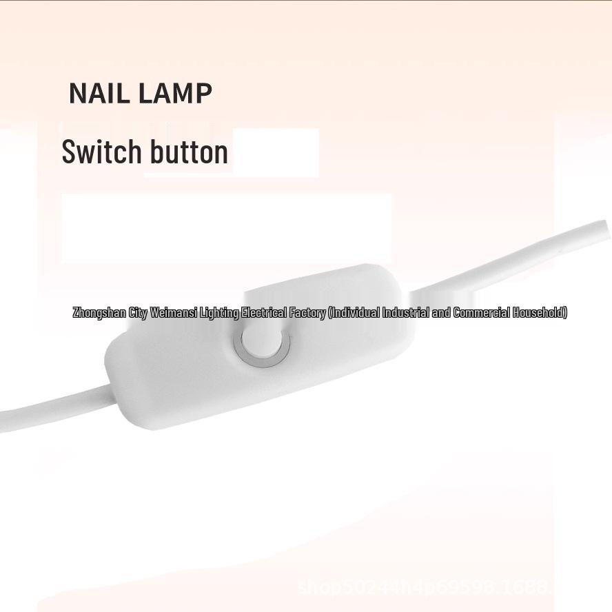 Super Bright LED Beauty Salon Desk Lamp with Eye Protection and Manicure Light