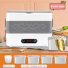 430W 2L/4L Large Capacity Stainless Steel Inner Heating Lunch Box Steaming Electric Dining Box with Anti Dry Burning Portable Sealed Bento Box