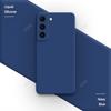 Original Soft Phone Case for Samsung Galaxy S22 Plus Ultra S22+ S22Plus 5G Capa Candy Liquid Silicone Lens Protection Back Cover