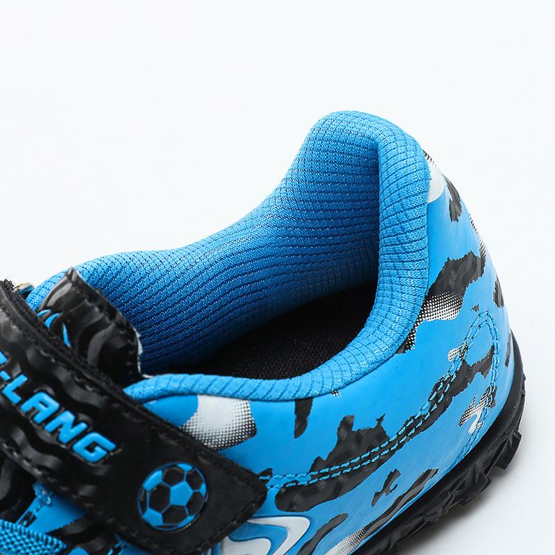 Kid's Football Boots Rubber Soft Soled Outdoor Youth Football Shoes Boys and Girls Competition Professional Training Football Shoes