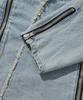 Libere Denim Biker Jacket / Bule