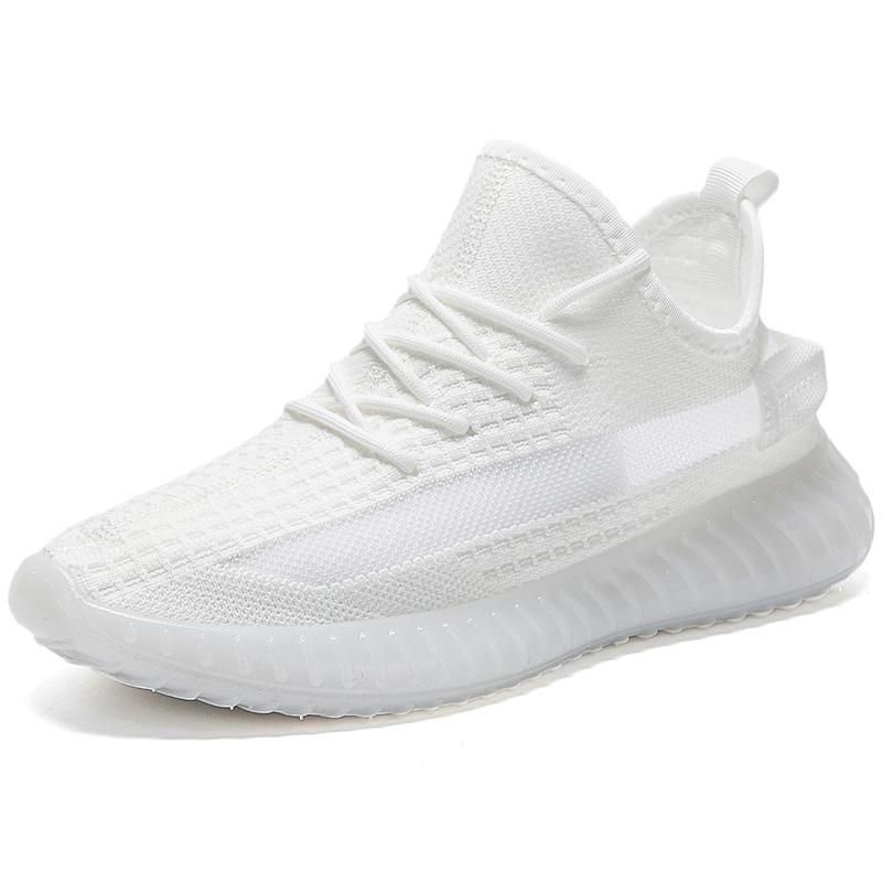 Chaussures Décontractées de Sport Crème Glacée Blanc Pur Style Homme Femme Kaki Drill Pour Chaussures Galaxy Ama Sesame Star Respirantes Été