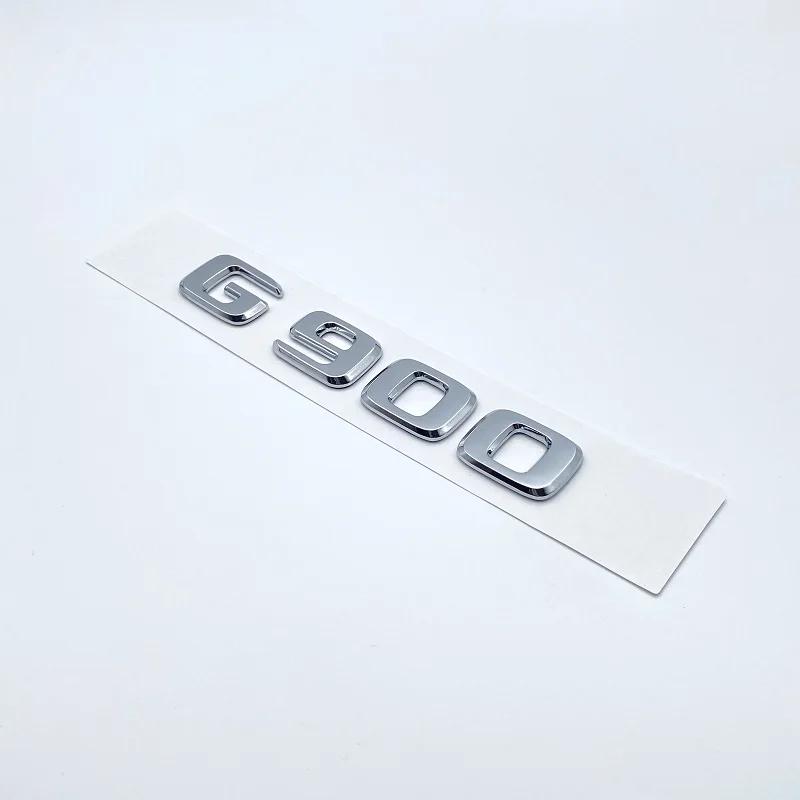 Adequado para Mercedes Benz Brabus Nova Classe G Logotipo de carro modificado G700 800 900 Deslocamento Padrão Traseiro Cauda Iabel Adesivo de carro