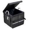 Organisateur de Coffre de Voiture avec Grand et Couvercle ZI-ZI Noir en Aluminium, Capacité, Pliable, Poignées, (36L)