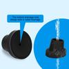 4 stücke Gummi Dusche Stuhl Bein Kappe Nicht-slip Schutz Kappe Stuhl Bein Mover Möbel Slider Hocker
