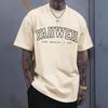Men's "YAHWEH The Great I Am" Print Tee, Casual Christian Faith Oversized Short Sleeve Top