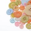 1 Paket Round Resin Decorative Buttons Sewing Craft