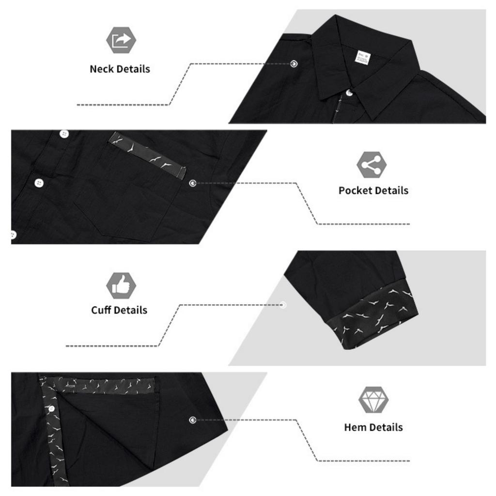 Men's Linen 2-Piece Outfit Lightweight Breathable Color Block Shirt and Straight Leg Pants Loose Fit Casual Set