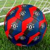 Manchester Crest Size 5 Soccer Football Machine Sewn Indoor/Outdoor Training and Matches for Football Accessories