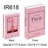 New York Paris London Series Luxury Fake Book Decoration Remote Control Storage Box Fashion Coffee Table Decoration Accessories