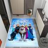Frozen Adventure Carpet Suitable for Game Room Hallway Living Rooms Foyer Anti-slip Rug Anime Office Decor Wedding Party Gift