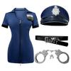 Cosplay European and American adult ladies halloween cos policewoman costume game party cosplay costume suit women's clothing