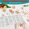Brain Teaser Advent Calendar 2025,24 Days of Christmas Countdown Calendar With 3D Metal and Wooden Puzzle Toys-Mind,IQ,Logic Test Games For Boys Girl