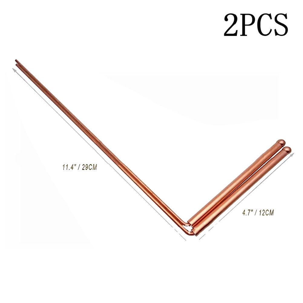 1 Set Copper Probe Rod Gold Measuring Rods With Pendulum Tools Hunting For Water Treasure Gold Lost Items Finding Tools