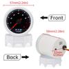 AD 52mm Universal Smoke Len Tachometer RPM For 12V Gasoline CarTurbo Boost Gauge 2 Bar PSI Water Temp Meter Oil Pressure Gauge
