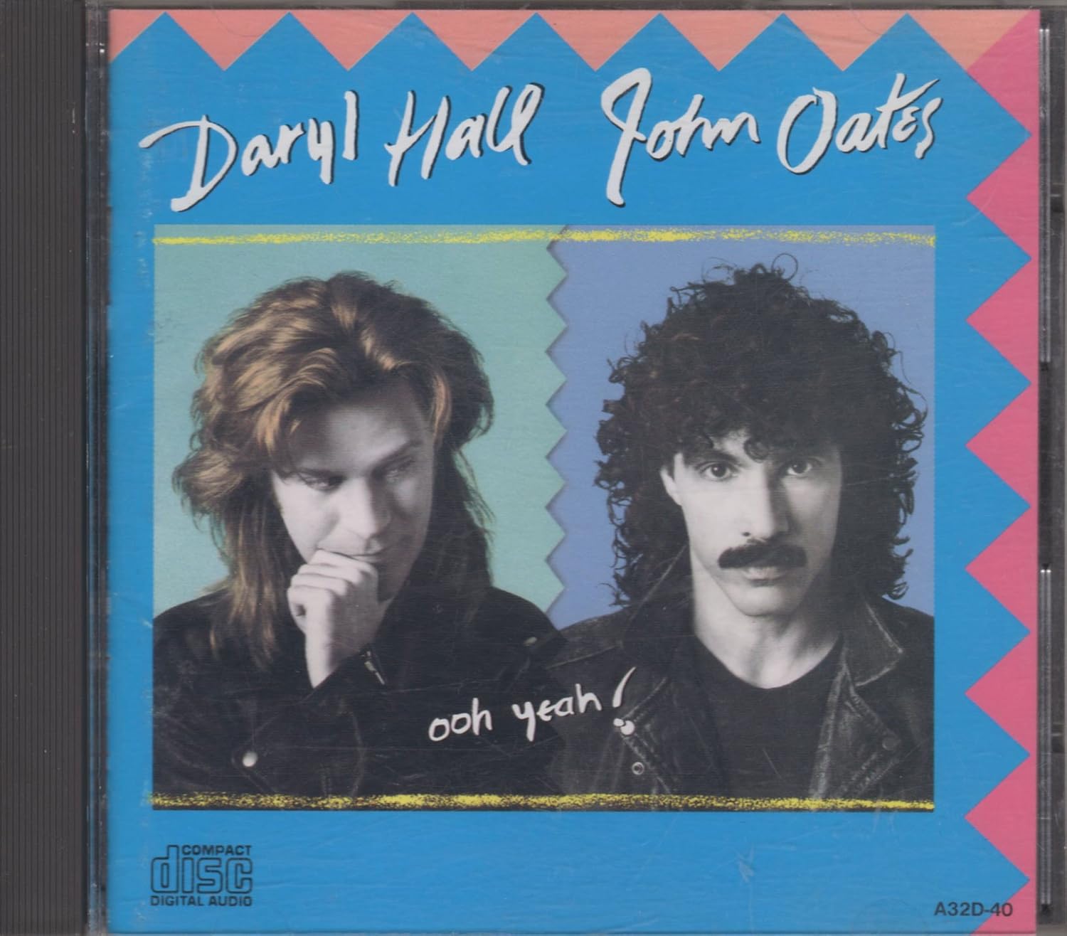

CD DARYL HALL & JOHN OATES - Ooh Yeah! A32D40PROMO Arista 1988 Japan Rock Used