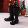 1 Pair Mini Boots Cute Decorative PVC 1:12 Miniature Rain Boots Dollhouse Accessories Scene Props