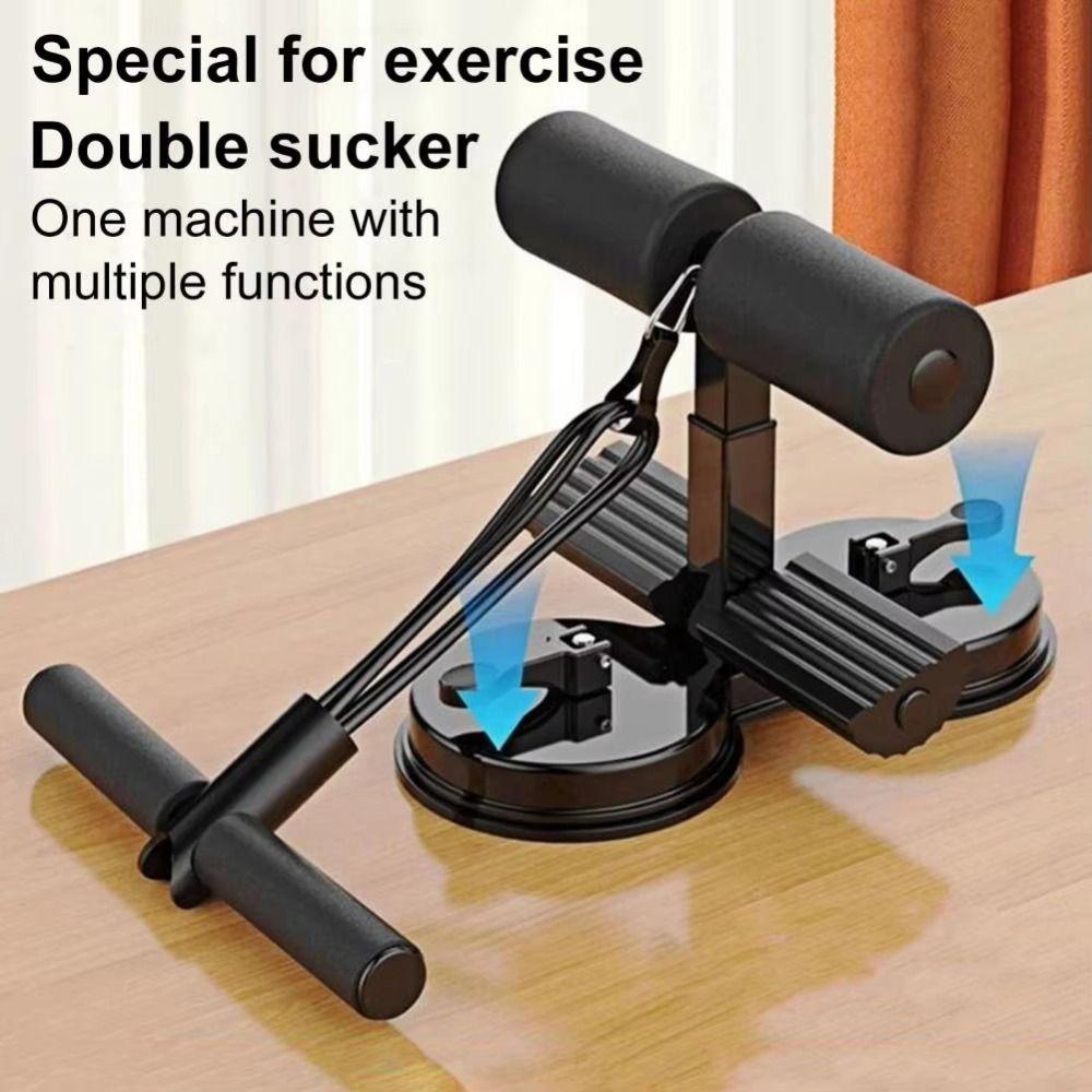 with Resistance Band Sit-up Assistive Bar Ankle Support Sit Up Exercise Equipment  Men/Women
