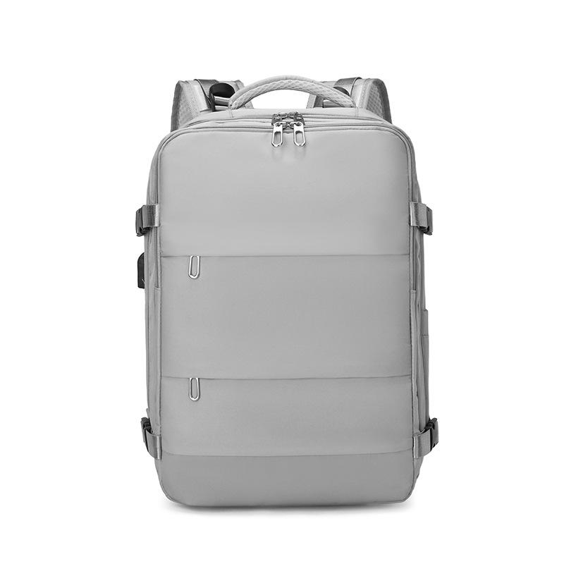 

Багатофункціональний рюкзак для ділових подорожей з відділенням для взуття для чоловіків і жінок сірий колір