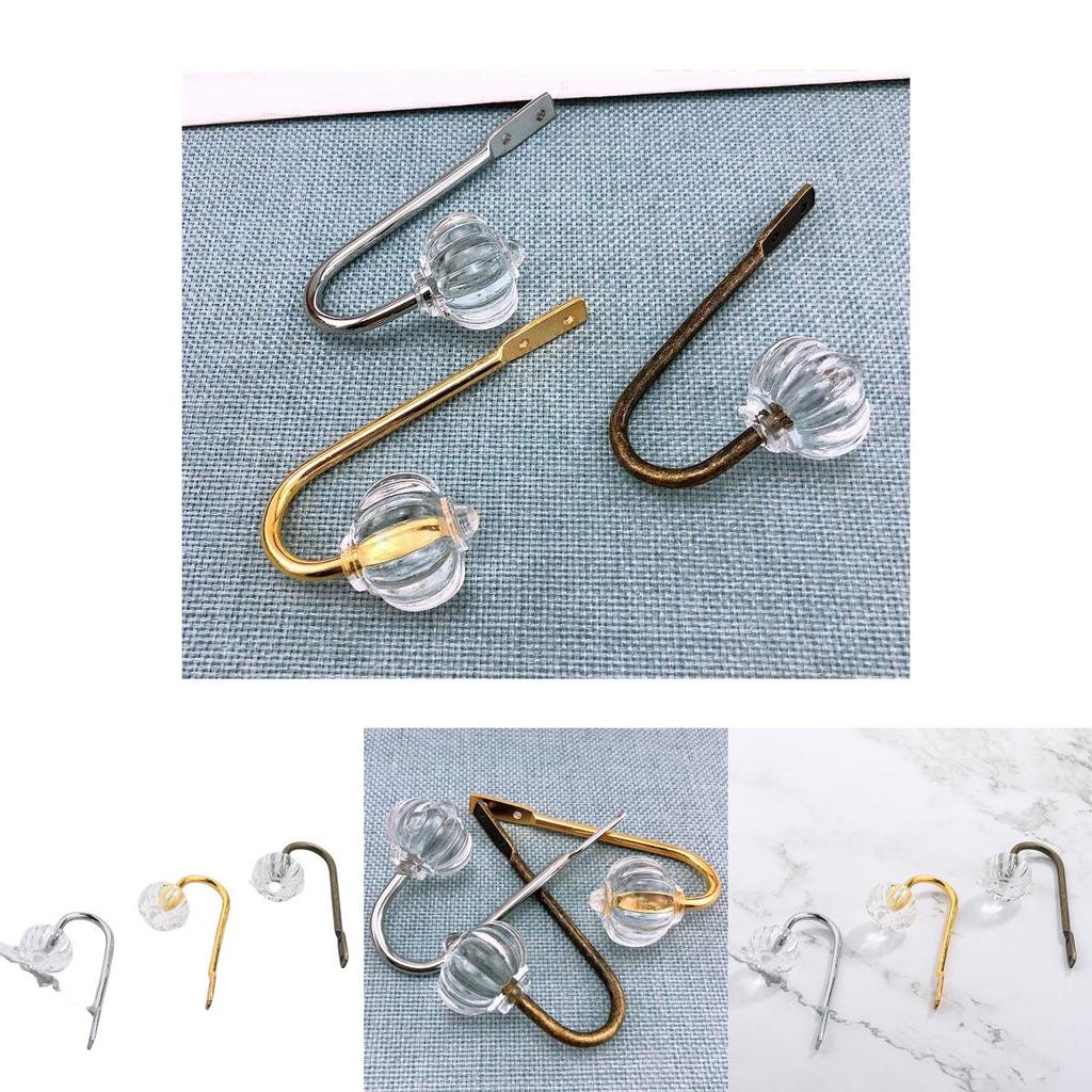 White Iron Wire Hook For Hanging Paintings Clothing And Hats Modern And Minimalistic Style