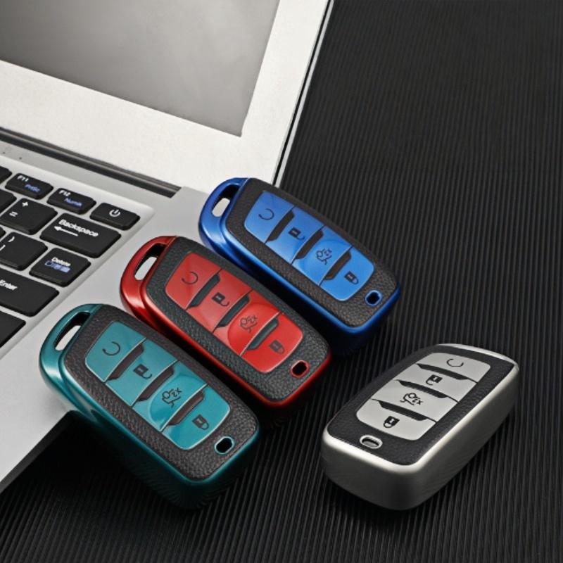 Soft TPU Car Key Cover Case Holder for Changan CS85 CS35 Plus CS25 CS95 CS85 Shell Protector Keychain Accessories