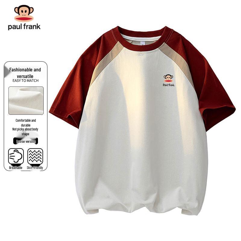 

Paul Frank Men s Color Block Raglan Sleeve T-Shirt L