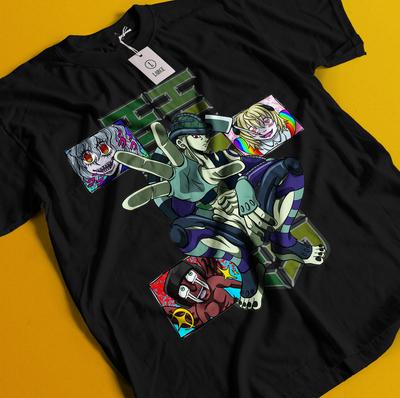 Meruem T-Shirt Hisoka T-shirt Gon Hunter HXH Anime T-shirt Pitou Netero Killua T-shirt