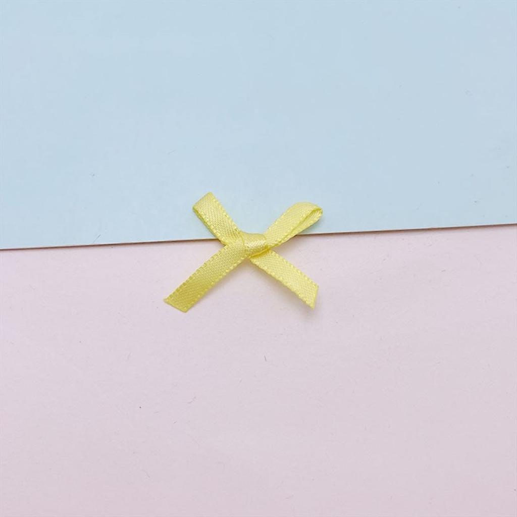 10 Pcs DIY Bangs Hair Clip Tiny Bows Hair Barrettes Lovely Handmade Colorful Hair Barrettes Hairstyle Accessories