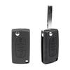 Peugeot Repair, Replacement and Spare Remote Control Key Case 3 Button Folding Key Holder (Peugeot 207 307 407 308 607)