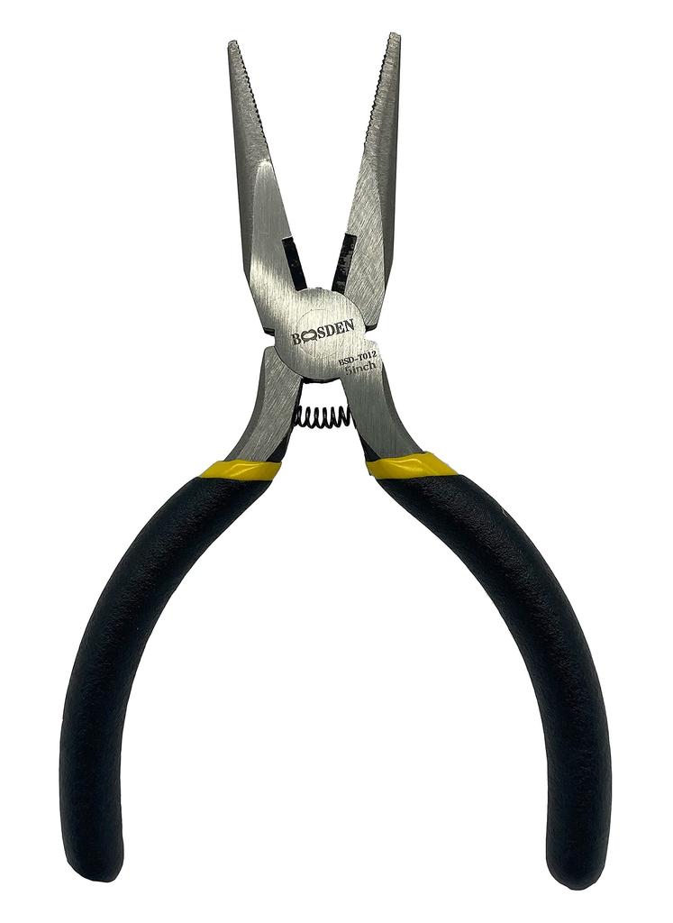 BOOSDEN Pliers 4 Pliers Rubber Small Radio Home Plumbing Hand Tool Set Set, Pieces, Set, Hammer, Nippers, Pliers, Work, Work, Shockproof, Anti-Slip,
