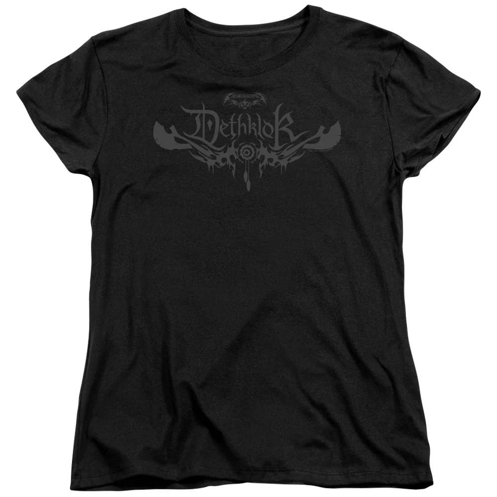 

Metalocalypse Dethklok Logo Womens T Shirt Black M