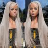 12A front lace wig, women's medium length, fluffy natural fashion full hair set in stock