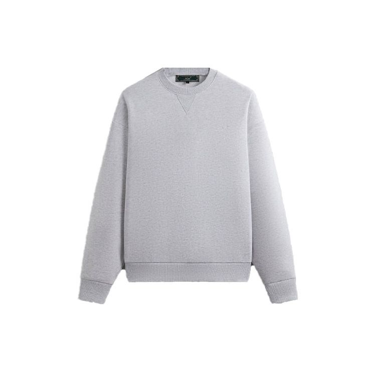 Kith Paisley Nelson Crewneck Light Heather Grey Unisex Tops KHM031659-002