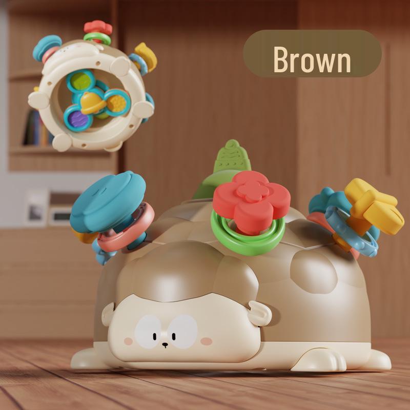 

Детская когнитивная погремушка и прорезыватель: 3-в-1 для распознавания цветов и развития мелкой моторики (0-3 года)