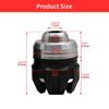 High Performances Front Fork Cups for Motorcycle Aluminum Shock Resistant Buffer Cups Simple Installation for Motorbike