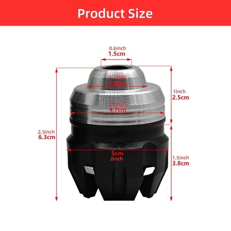 High Performances Front Fork Cups for Motorcycle Aluminum Shock Resistant Buffer Cups Simple Installation for Motorbike