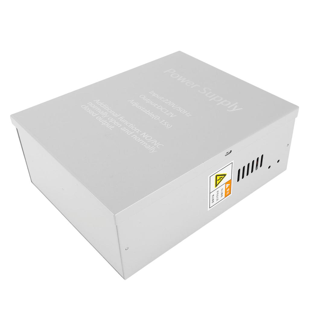 Access Control Power Controller 12V 3A 220V Metal Door Access Power Supply Box for Building Intercom